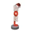 42 In. Pre-Lit 2D Rotating Yard Decor Noel