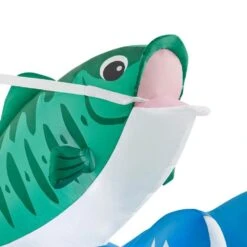 14 Ft Santa In Boat Fishing Holiday Inflatable 10 14 Ft Santa In Boat Fishing Holiday Inflatable -The Home Depot Shop christmas inflatables 22oc43848 1d 1000