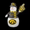 7 Ft. Iowa Hawkeyes Inflatable Snowman