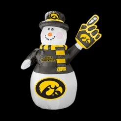 7 Ft. Iowa Hawkeyes Inflatable Snowman