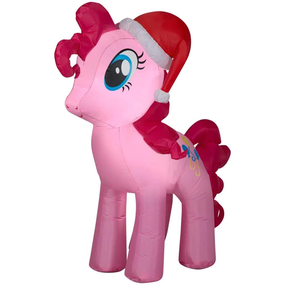 4 Ft. Tall Airblown-Pinkie Pie With Santa Hat-MD-Hasbro 1 4 Ft. Tall Airblown-Pinkie Pie With Santa Hat-MD-Hasbro