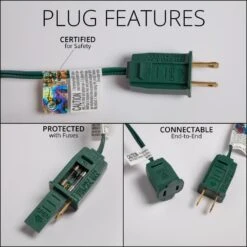 OptiCore 49 Ft. 50-Light LED Red And Cool White Faceted C9 String Light Set 13 OptiCore 49 Ft. 50-Light LED Red And Cool White Faceted C9 String Light Set -The Home Depot Shop christmas string lights 80146 76 1000