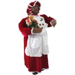 36 In. Christmas Music And Motion Mrs. Claus With Apron 16 36 In. Christmas Music And Motion Mrs. Claus With Apron -The Home Depot Shop christmas time christmas figurines ct mc036 1rd1 aa 77 1000