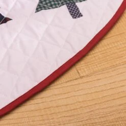 48 In. Vintage Truck Polyester Microfiber Quilted Tree Skirt 21 48 In. Vintage Truck Polyester Microfiber Quilted Tree Skirt -The Home Depot Shop christmas tree skirts cl201mu21 fa 1000