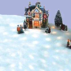 48 In. X 15 In. Snow Cover Indoor Christmas Decor With 8 Function Controller 5 48 In. X 15 In. Snow Cover Indoor Christmas Decor With 8 Function Controller -The Home Depot Shop christmas villages 20610 myt 4f 1000