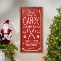 23.62 In. Wood And Metal Engraved Holiday Wall Signs (Set Of 2) -The Home Depot Shop christmas wall decorations 2657040ec 4f 1000