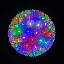 7.5 In. Dynamic RGB Premier Orb -The Home Depot Shop christmas yard decorations 66440 rgb 4f 1000