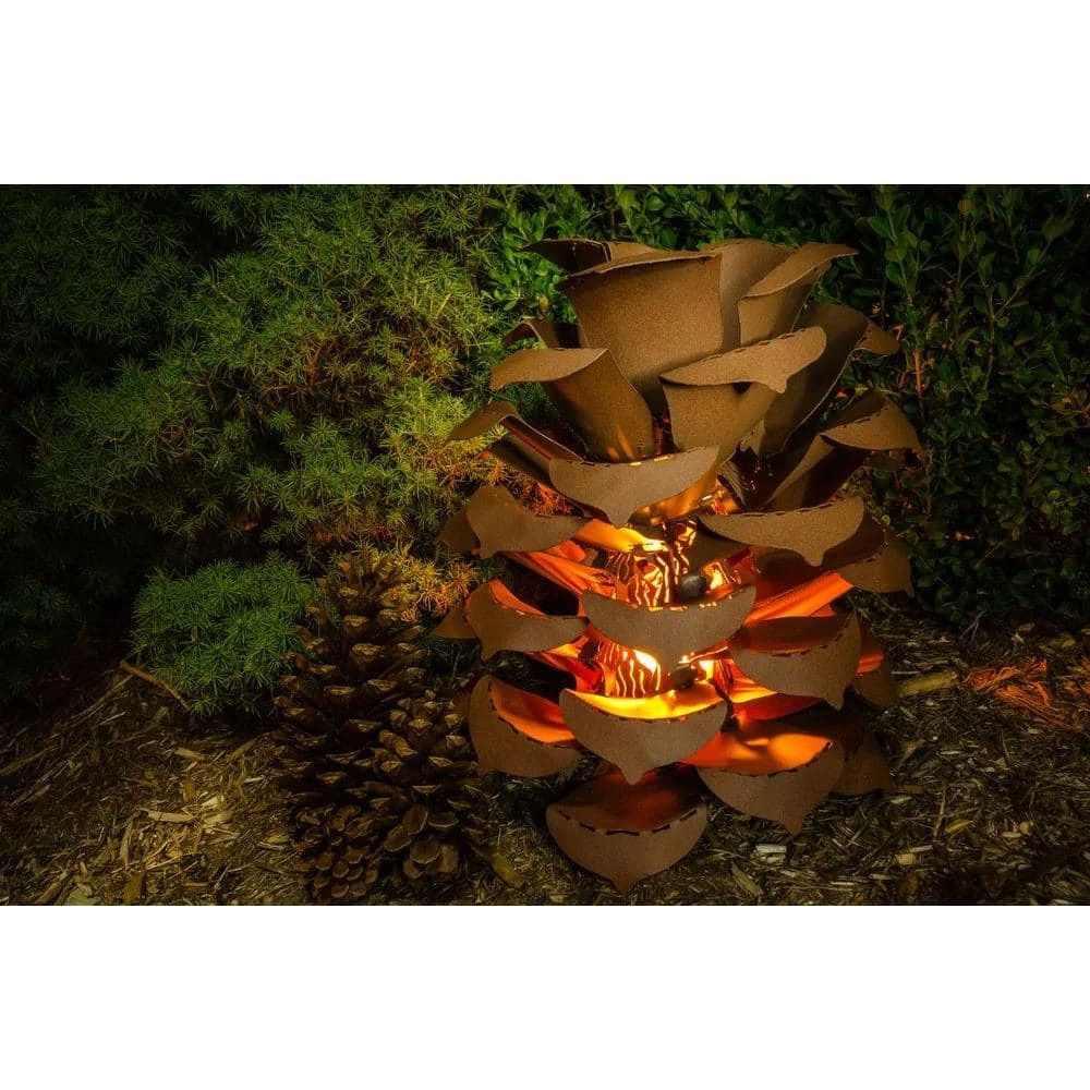 15 In. Pine Cone Luminary 2 15 In. Pine Cone Luminary - Image 2
