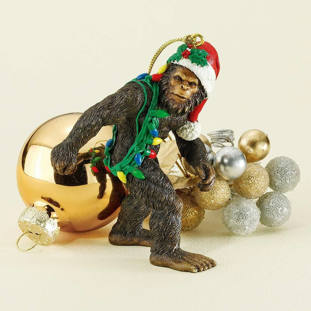 3 In. Bigfoot, The Holiday Yeti Holiday Ornament 2 3 In. Bigfoot, The Holiday Yeti Holiday Ornament - Image 2