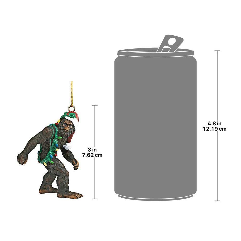 3 In. Bigfoot, The Holiday Yeti Holiday Ornament 6 3 In. Bigfoot, The Holiday Yeti Holiday Ornament - Image 6