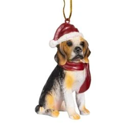 3.5 In. Beagle Holiday Dog Ornament Sculpture 14 3.5 In. Beagle Holiday Dog Ornament Sculpture -The Home Depot Shop design toscano single christmas ornaments jh576327 76 1000