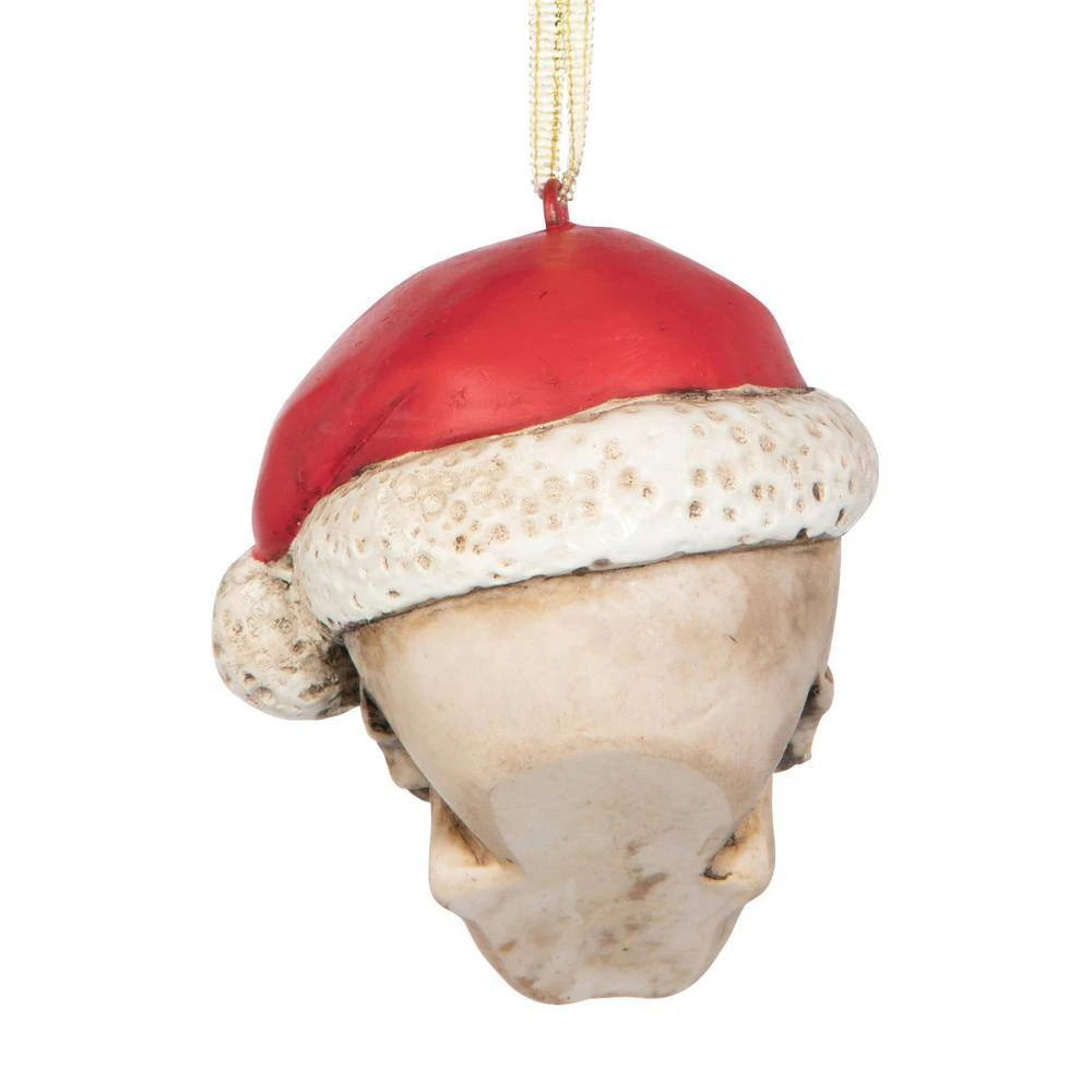 Skelly Claus II Skeleton 2.5 In. Multi Shatterproof Other Shape Holiday Ornament 3 Skelly Claus II Skeleton 2.5 In. Multi Shatterproof Other Shape Holiday Ornament - Image 3