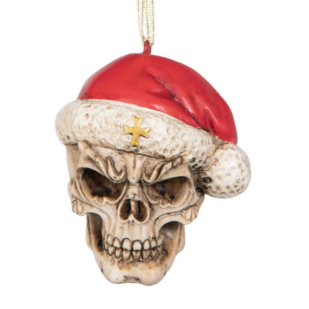 Skelly Claus II Skeleton 2.5 In. Multi Shatterproof Other Shape Holiday Ornament 7 Skelly Claus II Skeleton 2.5 In. Multi Shatterproof Other Shape Holiday Ornament - Image 7