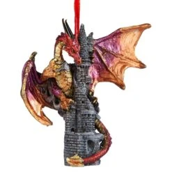 4.5 In. Zanzibar, The Gothic Dragon Holiday Ornament