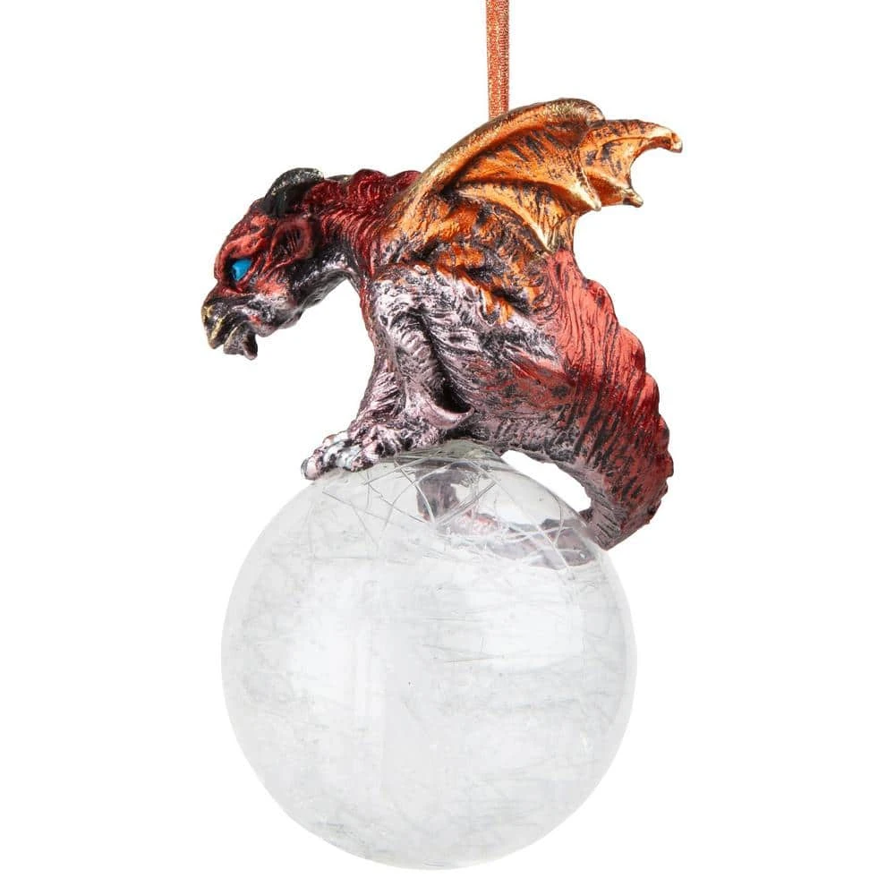 3.5 In. The Pensive Percher Dragon 2018 Collectible Holiday Ornament 4 3.5 In. The Pensive Percher Dragon 2018 Collectible Holiday Ornament - Image 4
