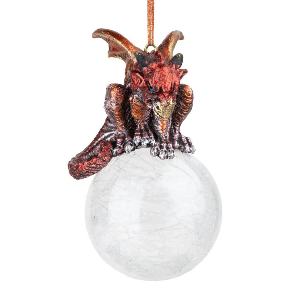 3.5 In. The Pensive Percher Dragon 2018 Collectible Holiday Ornament 5 3.5 In. The Pensive Percher Dragon 2018 Collectible Holiday Ornament - Image 5
