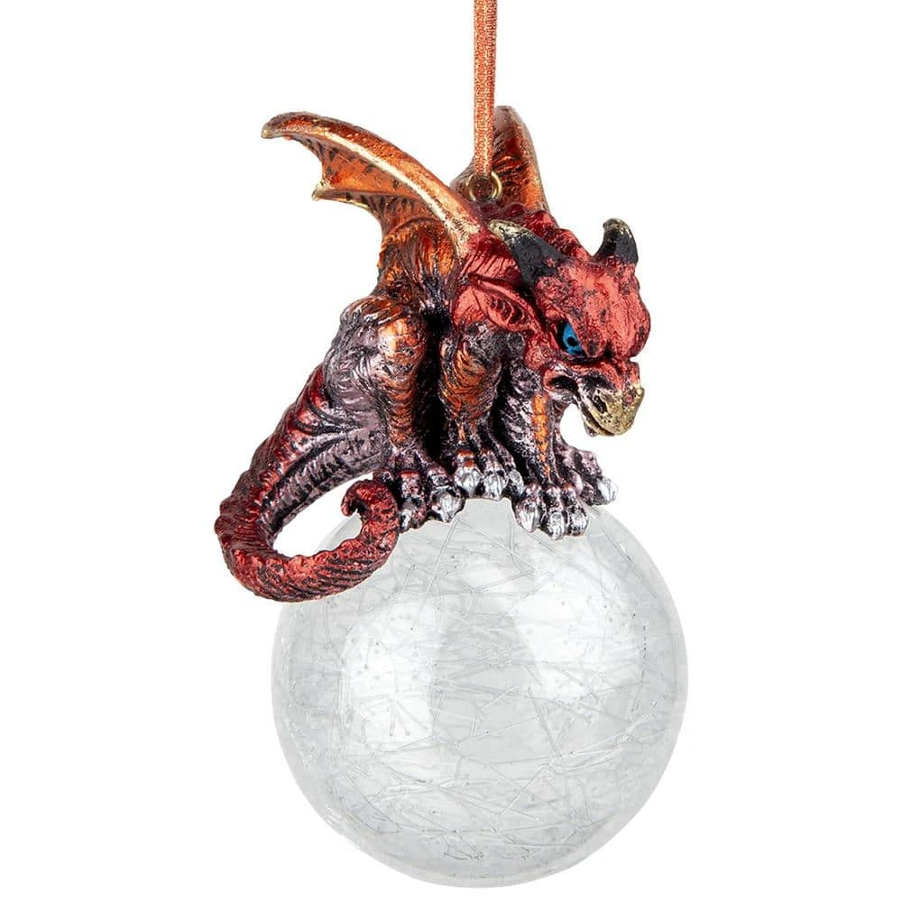 3.5 In. The Pensive Percher Dragon 2018 Collectible Holiday Ornament 1 3.5 In. The Pensive Percher Dragon 2018 Collectible Holiday Ornament