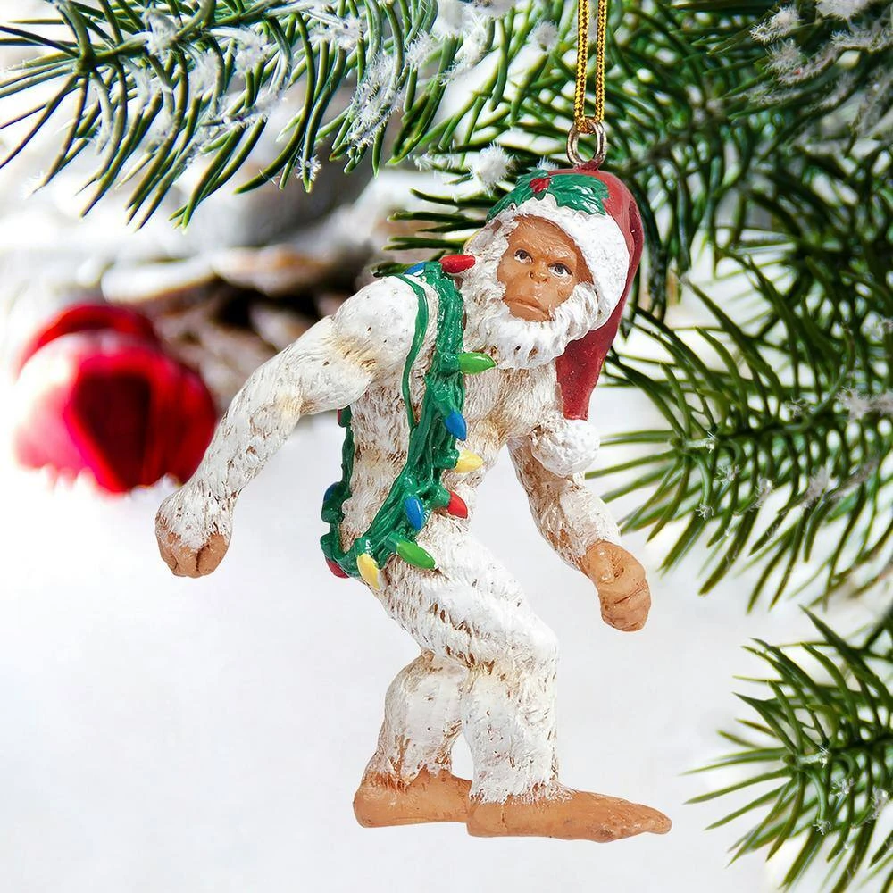 3 In. Bigfoot The Abominable Snowman Yeti Holiday Ornament 7 3 In. Bigfoot The Abominable Snowman Yeti Holiday Ornament - Image 7