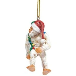 3 In. Bigfoot The Abominable Snowman Yeti Holiday Ornament 11 3 In. Bigfoot The Abominable Snowman Yeti Holiday Ornament -The Home Depot Shop design toscano single christmas ornaments qs583084 44 1000