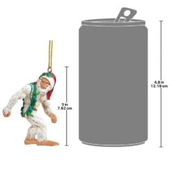 3 In. Bigfoot The Abominable Snowman Yeti Holiday Ornament 12 3 In. Bigfoot The Abominable Snowman Yeti Holiday Ornament -The Home Depot Shop design toscano single christmas ornaments qs583084 fa 1000
