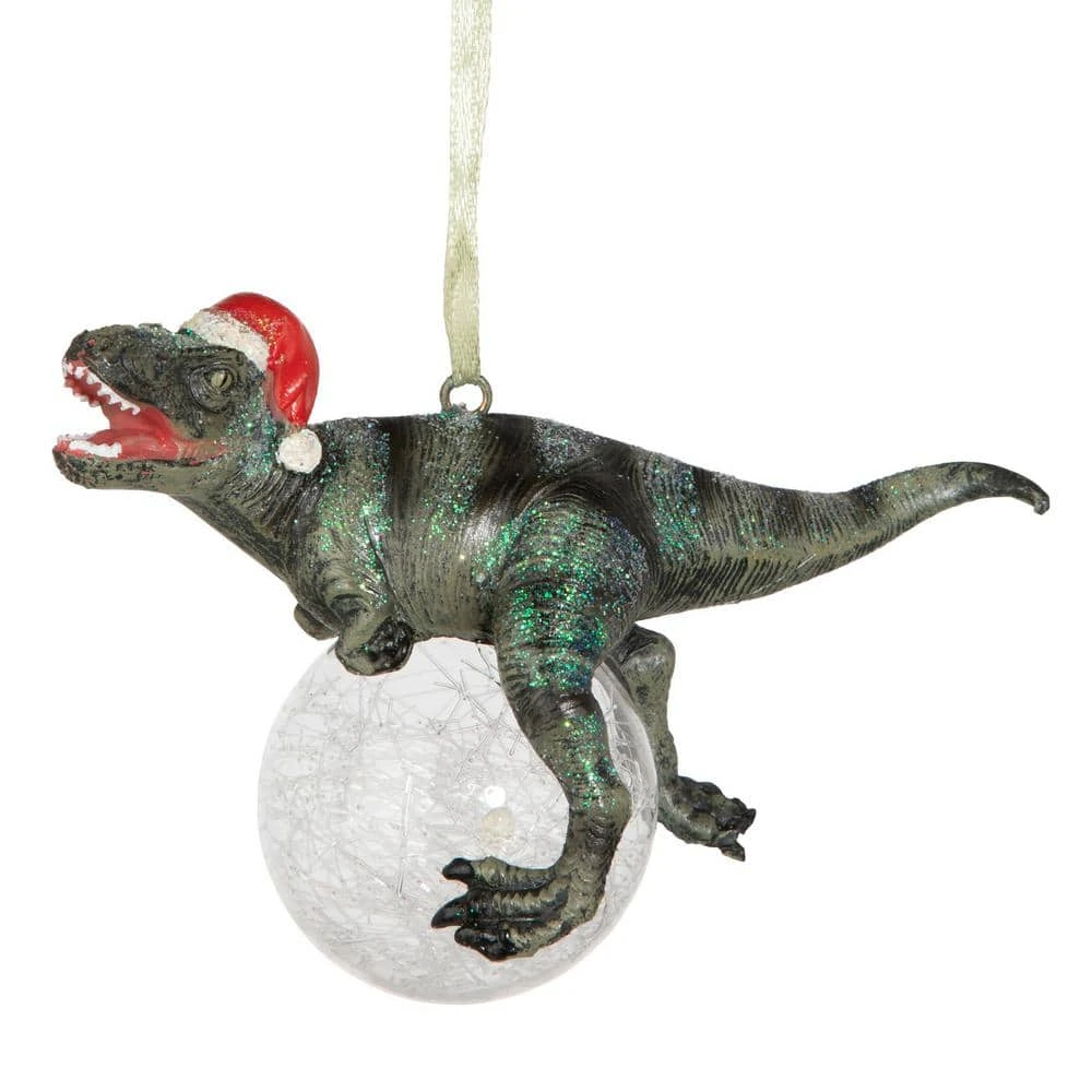 3.5 In. Blitzer, The T-Rex Holiday Ornament 1 3.5 In. Blitzer, The T-Rex Holiday Ornament