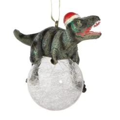 3.5 In. Blitzer, The T-Rex Holiday Ornament 14 3.5 In. Blitzer, The T-Rex Holiday Ornament -The Home Depot Shop design toscano single christmas ornaments qs93320 76 1000