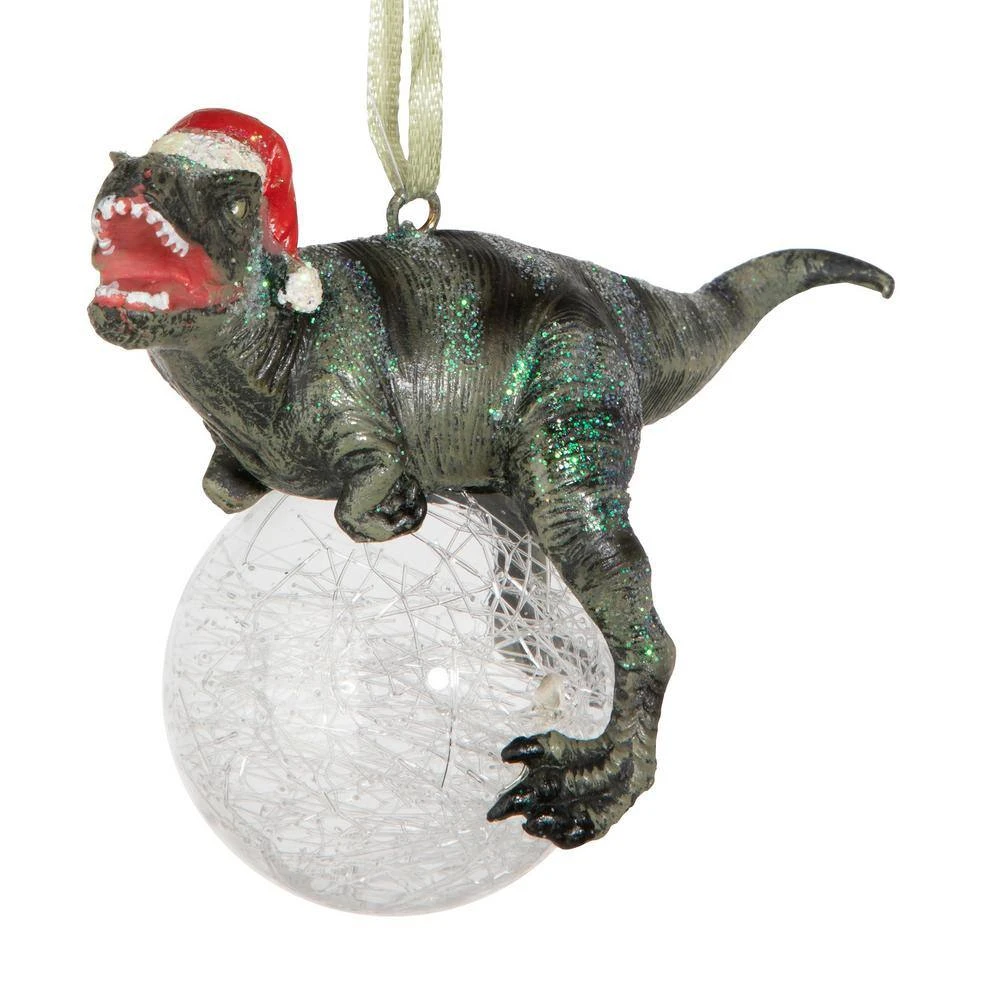 3.5 In. Blitzer, The T-Rex Holiday Ornament 2 3.5 In. Blitzer, The T-Rex Holiday Ornament - Image 2