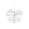 Starburst 11.8 In. Pre-Lit Warm White LED Christmas Hanging Lights