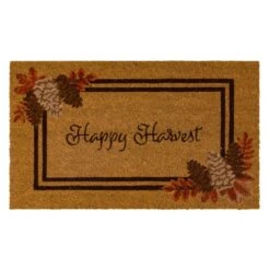 Home Accents Holiday Fall Corners 18 In. X 30 In. Harvest Coir Outdoor Mat