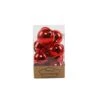 Red Jumbo Jingle Bells, Christmas Ornament 8-Pieces In PVC Box