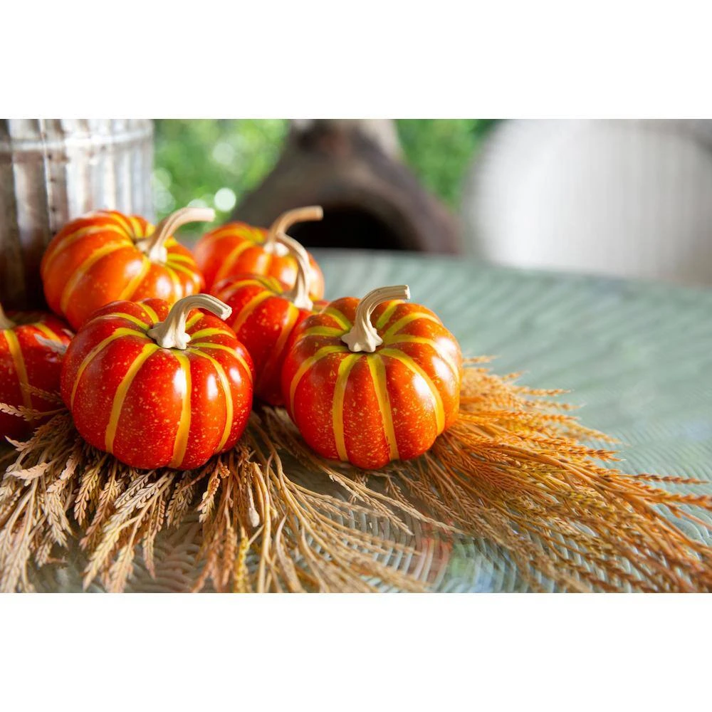 3 In. Fall Harvest Orange Plastic Foam Pumpkin Filler In PVC Box (8-Pieces Per Box) 3 3 In. Fall Harvest Orange Plastic Foam Pumpkin Filler In PVC Box (8-Pieces Per Box) - Image 3