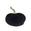 8.25 In. D X 8.5 In. H XX-Large Purple Velvet Pumpkin