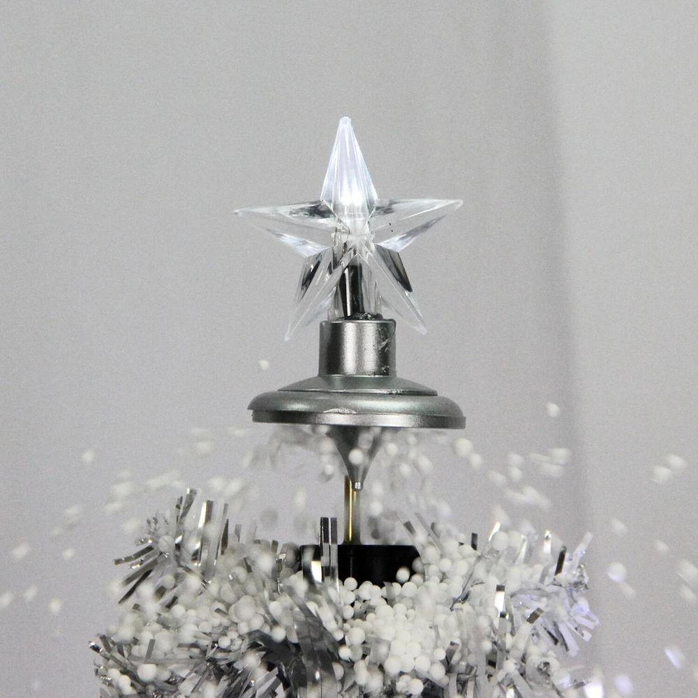 29 In. White Christmas Tree With Star Topper And Umbrella Base 8 29 In. White Christmas Tree With Star Topper And Umbrella Base - Image 8