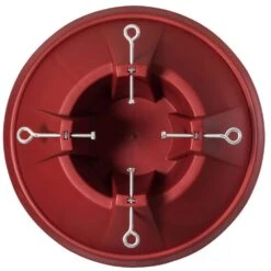 Red Plastic Christmas Tree Stand With Screw Fastener -The Home Depot Shop gardenised christmas tree stands qi004154 rd 1f 1000