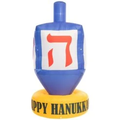 Giant Hanukkah Inflatable Dreidel - Yard Decor With Built-In Bulbs, Tie-Down Points And Powerful Built-In Fan 23 Giant Hanukkah Inflatable Dreidel - Yard Decor With Built-In Bulbs, Tie-Down Points And Powerful Built-In Fan -The Home Depot Shop gardenised outdoor hanukkah decorations qi003946 31 1000