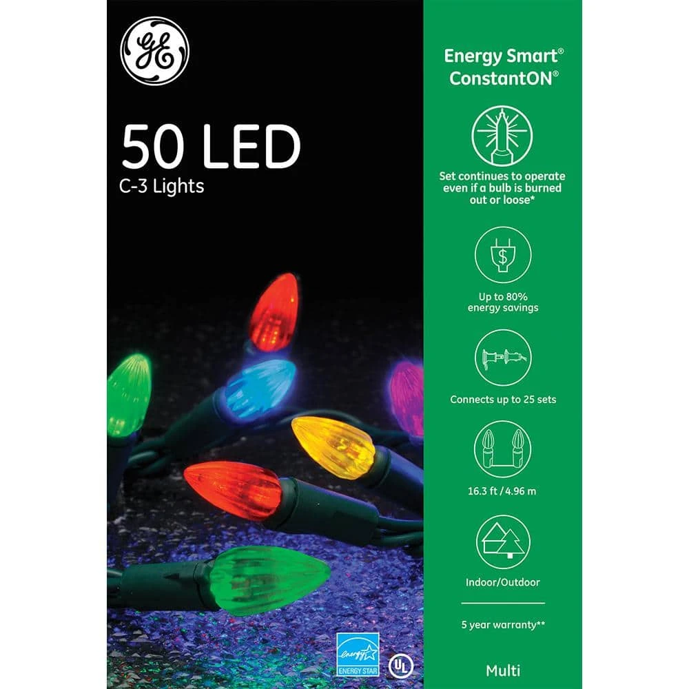 EnergySmart Colorite 50-Light LED Multi-Color C3 1 EnergySmart Colorite 50-Light LED Multi-Color C3