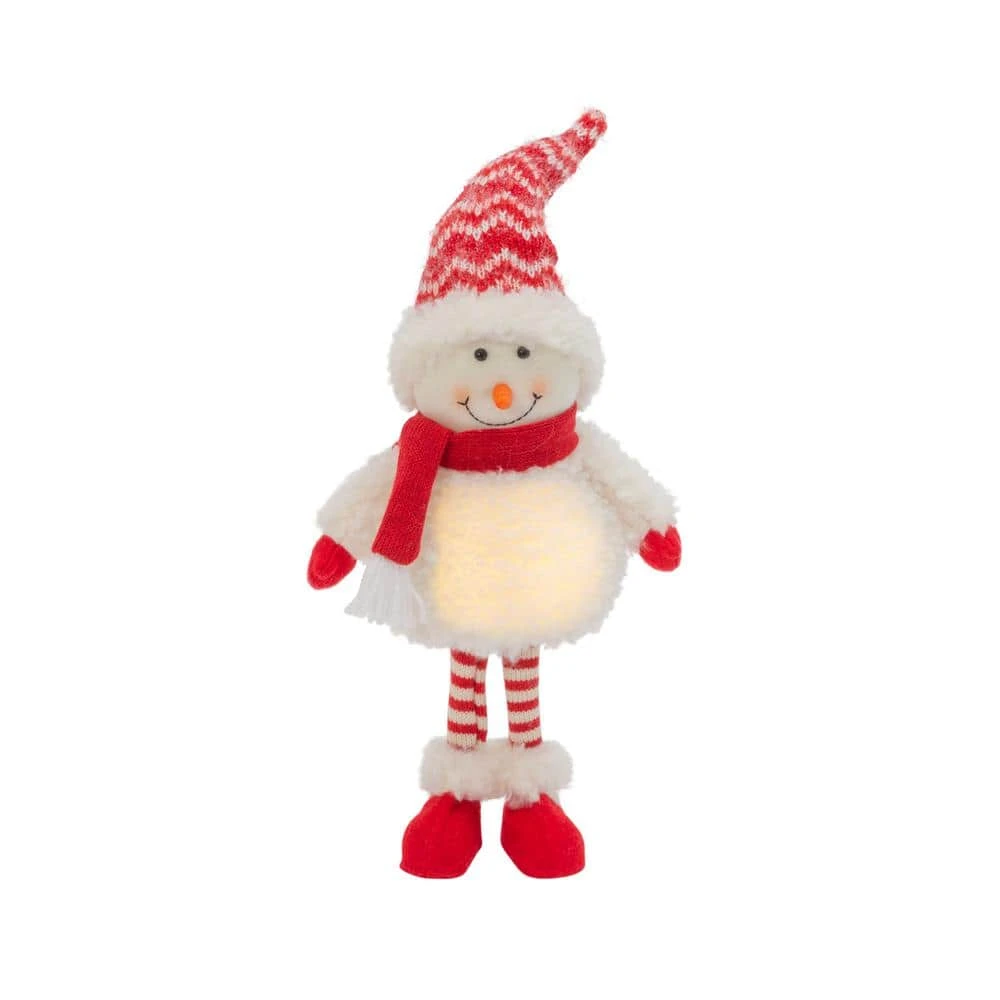 19.7 In. H B/O Lighted Standing Snowman Figurine 1 19.7 In. H B/O Lighted Standing Snowman Figurine