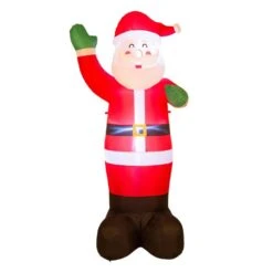 8.14 Ft. H Lighted Inflatable Santa Decor