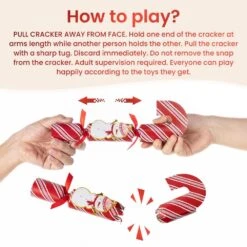 1.25 In. Christmas Candy Cane Party Cracker Ornament With Gift Contents (12 Pack) 15 1.25 In. Christmas Candy Cane Party Cracker Ornament With Gift Contents (12 Pack) -The Home Depot Shop glitzhome christmas ornament sets 2039900008 1f 1000