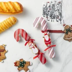 1.25 In. Christmas Candy Cane Party Cracker Ornament With Gift Contents (12 Pack) 17 1.25 In. Christmas Candy Cane Party Cracker Ornament With Gift Contents (12 Pack) -The Home Depot Shop glitzhome christmas ornament sets 2039900008 31 1000