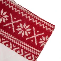 21 In. White Fleece Polyester Christmas Decoration Stocking (2-Pack) -The Home Depot Shop glitzhome christmas stockings 2004700043 1f 1000
