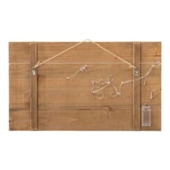 24 In. H Wooden Santa Wall Decor Lighted -The Home Depot Shop glitzhome christmas wall decorations 2010000026 44 1000