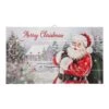 24 In. H Wooden Santa Wall Decor Lighted