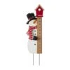 40 In. H Snowman Snow Gauge Yard Stake Or Wall Decor (KD, 2 Function)