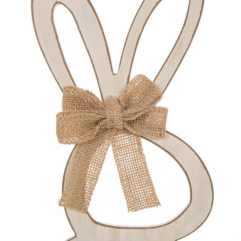 16 In. H Easter Wooden Monogram Hanging Bunny - A 2 16 In. H Easter Wooden Monogram Hanging Bunny - A - Image 2