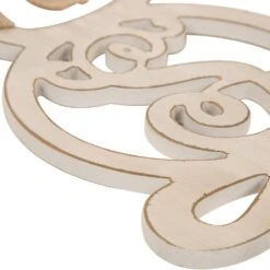 16 In. Easter Wooden Monogram Hanging Bunny - H -The Home Depot Shop glitzhome easter decorations 1802004160 1f 1000