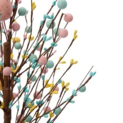 18 In. H Easter Eggs Table Tree -The Home Depot Shop glitzhome easter decorations 1803203461 fa 1000