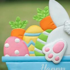 COPY 0 24 In. H Easter Metal Bunny And Carrot Yard Stake 11 COPY 0 24 In. H Easter Metal Bunny And Carrot Yard Stake -The Home Depot Shop glitzhome easter decorations 2006600030 4f 1000