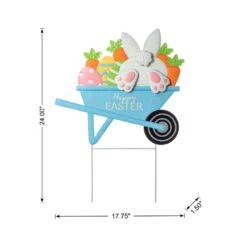 COPY 0 24 In. H Easter Metal Bunny And Carrot Yard Stake 10 COPY 0 24 In. H Easter Metal Bunny And Carrot Yard Stake -The Home Depot Shop glitzhome easter decorations 2006600030 c3 1000
