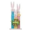 30 In. H Wooden Easter Bunny Family Standing Decor (KD)